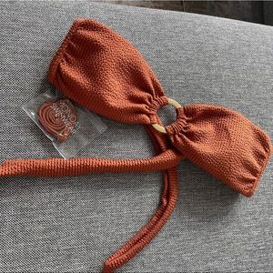 Monday Swimwear Costa Rica Top - Clay Crinkle